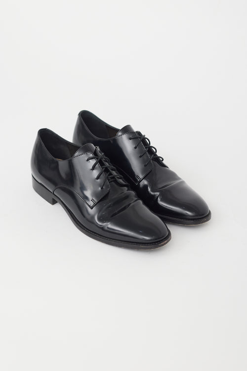 Dior Black Leather Derby