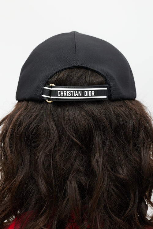 Dior Black 
White Star Logo Hat