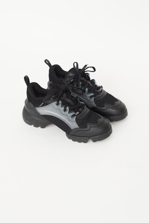 Dior Black Mesh D-Connect Sneaker