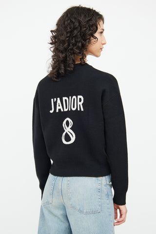 Dior J
Adior 8 Black Cashmere Boxy Sweater