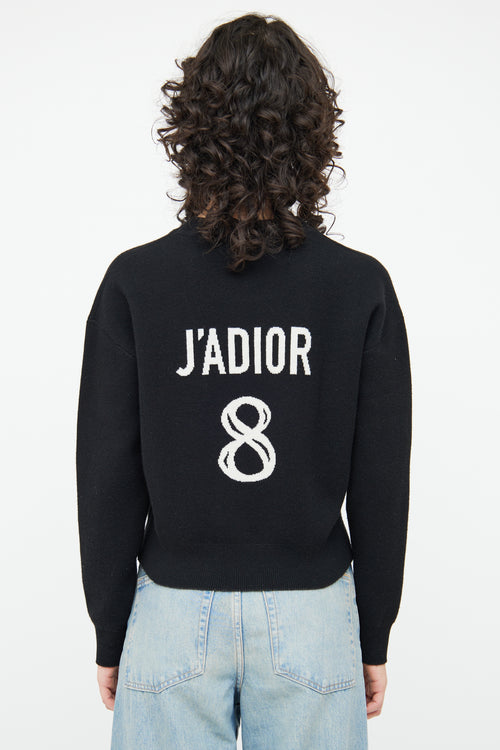 Dior J
Adior 8 Black Cashmere Boxy Sweater