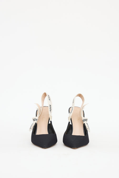 Dior Black 
White J
Adior Slingback Heel