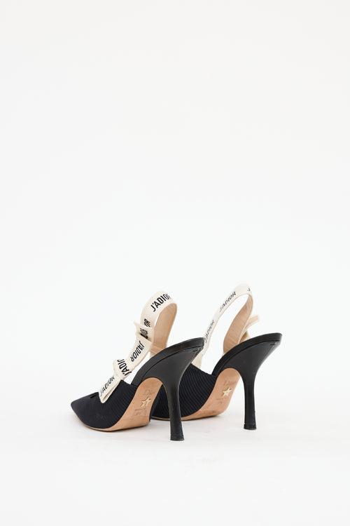 Dior Black 
White J
Adior Slingback Heel