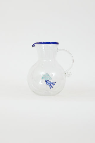 Dior Maison Blue Glass Carafe Jug