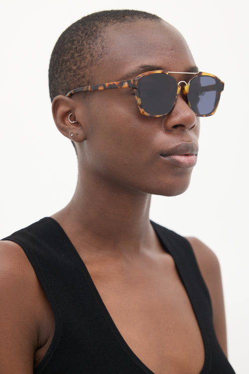 Dior Brown DiorAbstract Wayfarer Sunglasses