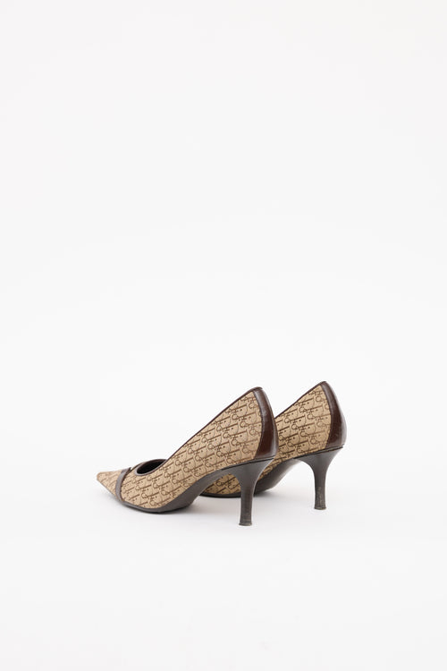 Dior Brown D
Orsay Logo Canvas Pump