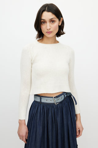 Dior Cream 
Black J
Adior 8 Cropped Sweater