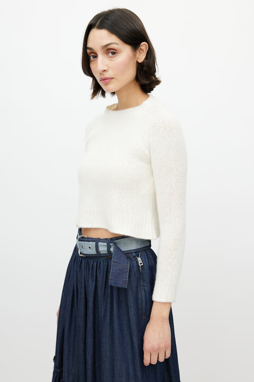 Dior Cream 
Black J
Adior 8 Cropped Sweater