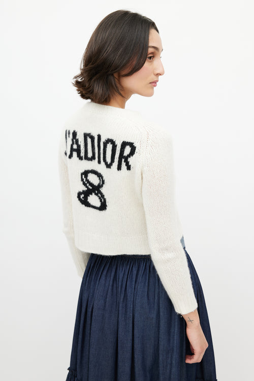 Dior Cream 
Black J
Adior 8 Cropped Sweater