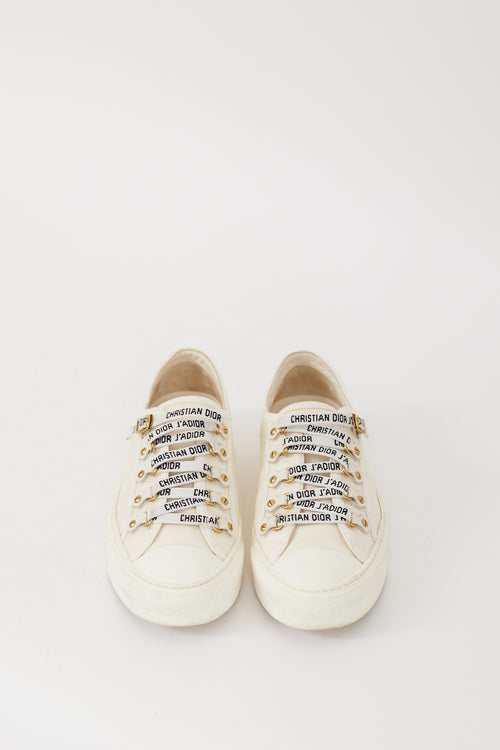 Dior Cream 
Gold Walk
N
Dior Sneaker