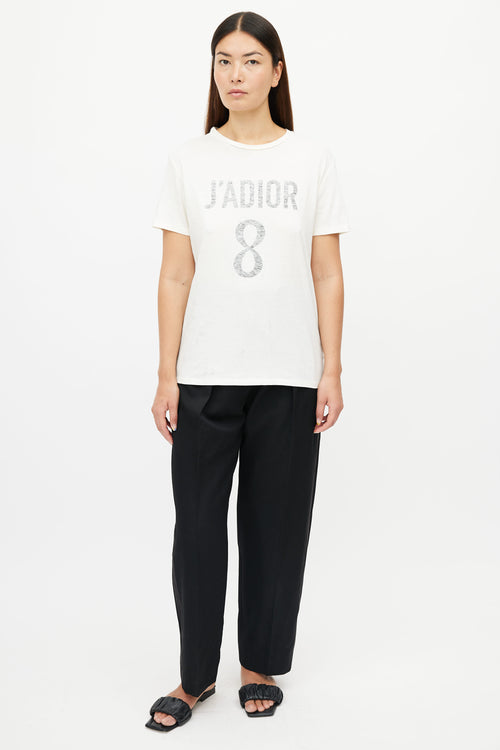 Dior Cream J
Adior 8 Print T-Shirt