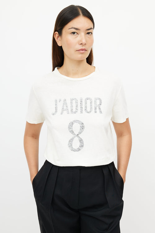 Dior Cream J
Adior 8 Print T-Shirt