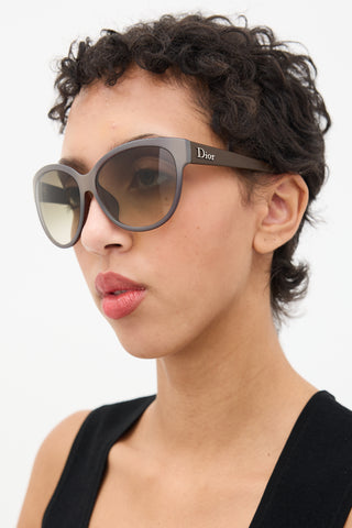 Dior Grey 
Brown Paname F Tapered Sunglasses