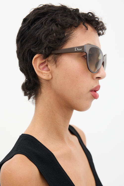 Dior Grey 
Brown Paname F Tapered Sunglasses