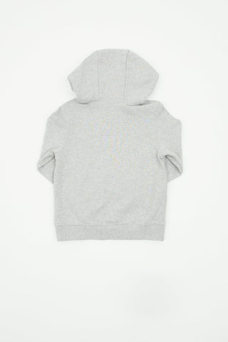 Dior Grey CD Logo Hoodie