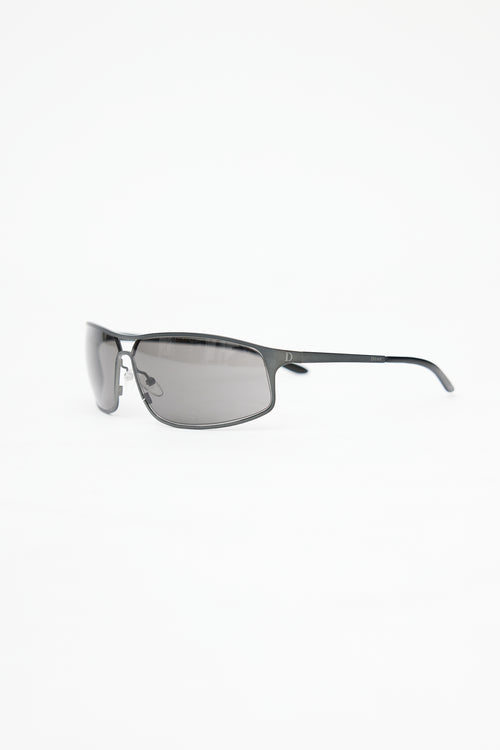 Dior Grey Oval Dior Street S89 Sunglasses