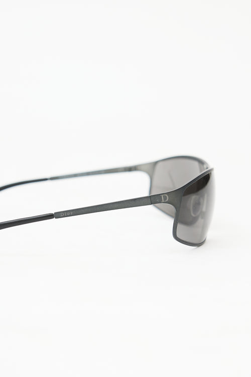 Dior Grey Oval Dior Street S89 Sunglasses