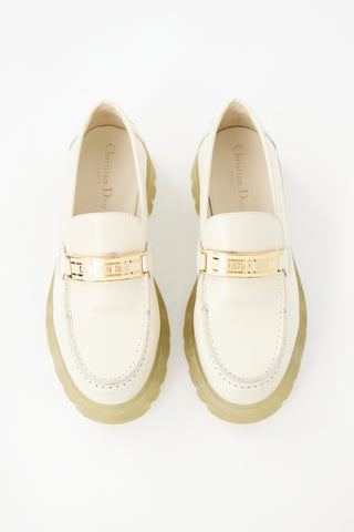 Dior Leather Code Loafer