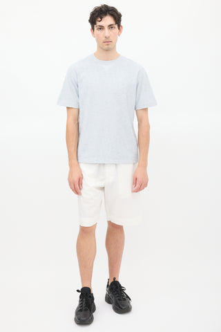 Dior Light Blue Terry Oblique T-Shirt