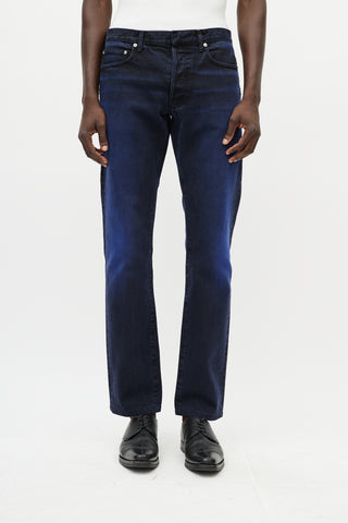 Dior Navy 
Blue Gradient Jeans