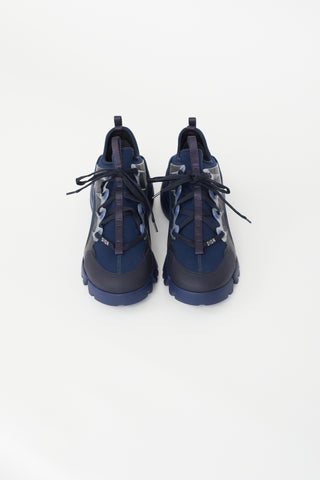 Dior Navy D-Connect Chunky Sneaker