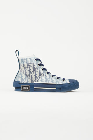 Dior Navy 
White Monogram B23 Sneaker