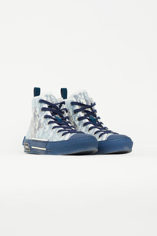 Dior Navy 
White Monogram B23 Sneaker