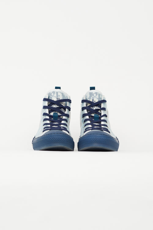 Dior Navy 
White Monogram B23 Sneaker