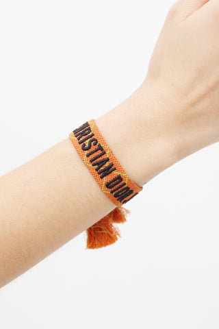 Dior Orange 
Black J
Adior Woven Bracelet