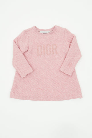 Dior Pink Quilted 
Sequin Top