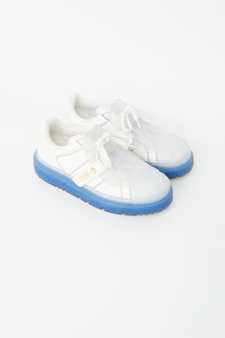 Dior White 
Blue ID Sneaker