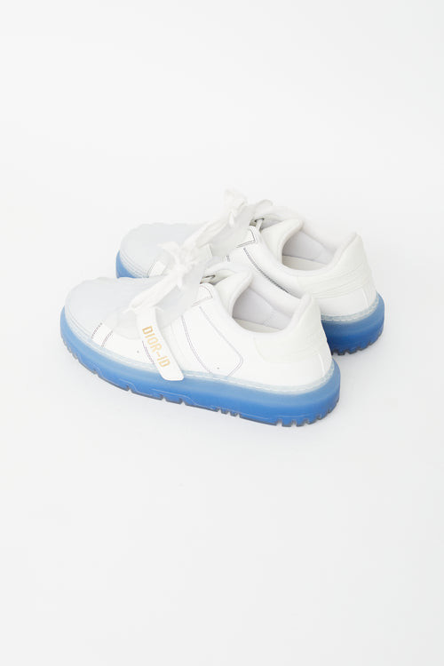 Dior White 
Blue ID Sneaker