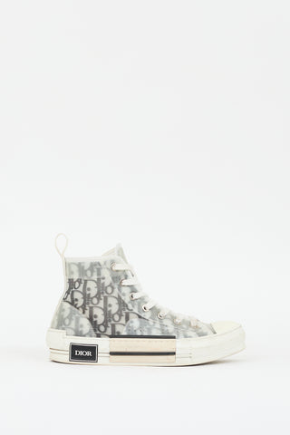 Dior White 
Black B23 High Top Sneaker