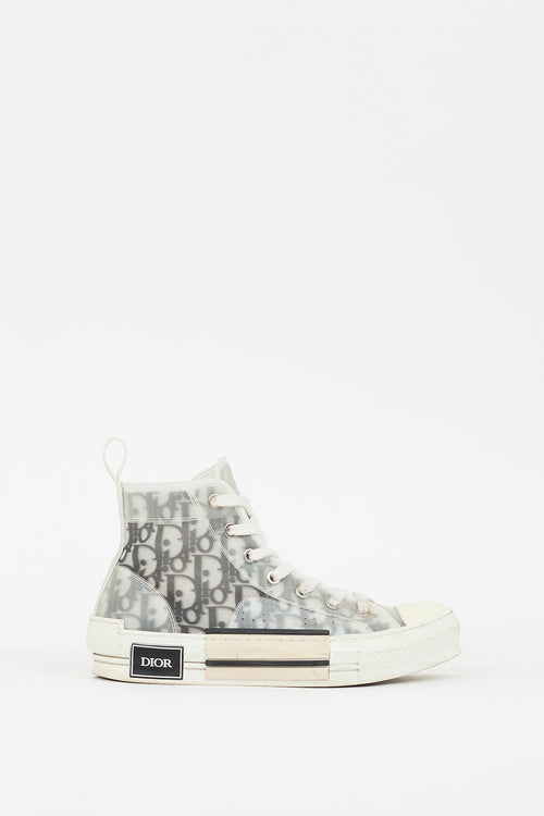 Dior White 
Black B23 High Top Sneaker