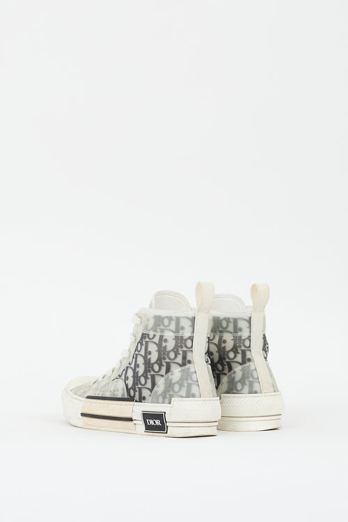 Dior White 
Black B23 High Top Sneaker