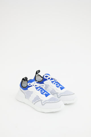 Dior Homme White 
Blue B21 Neo Sneaker