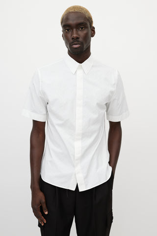 Dior White Monogram Shirt