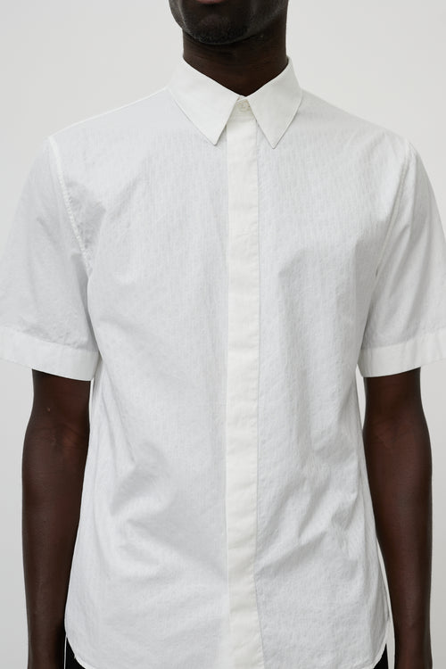 Dior White Monogram Shirt