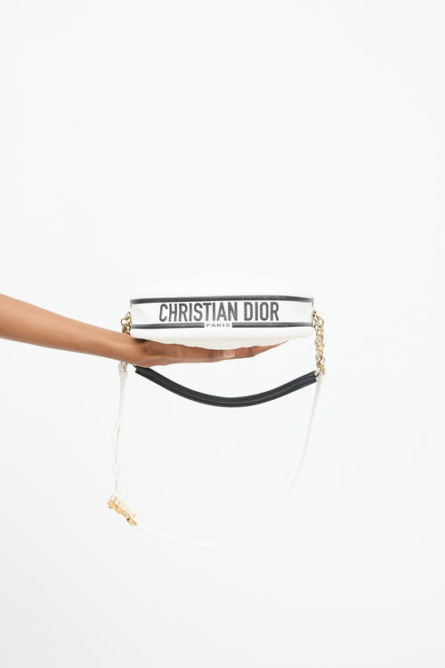 Dior White Vibe Crossbody Bag