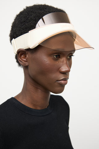 Dior Pink 
White Club1 Visor