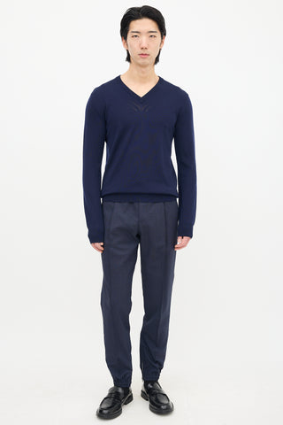 Dior Wool V-Neck Sweater