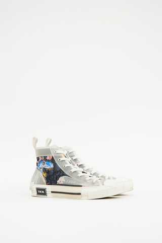 Dior Blue PVC B23 Sorayama Sneaker