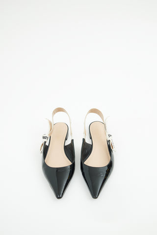 Dior Black Patent J
Adior Slingback Flat