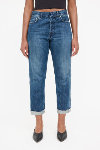 Dior Raw Hem Jeans