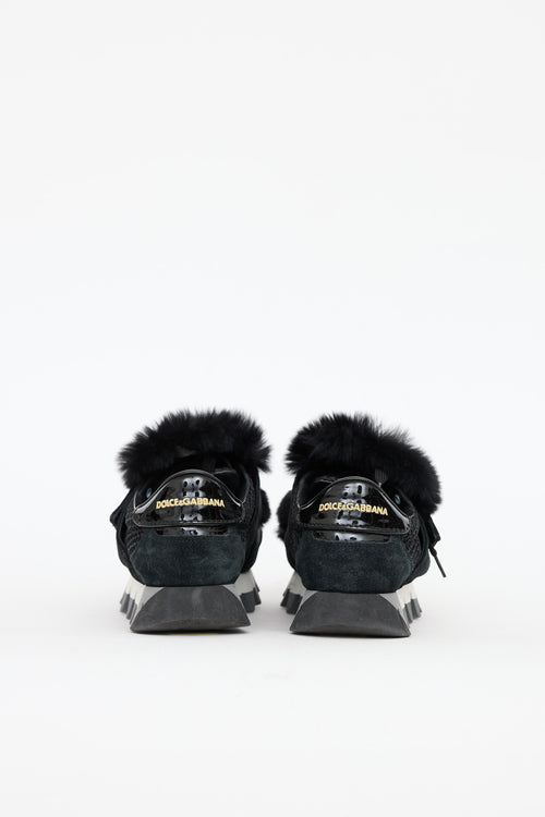 Fur Treaded Sneaker