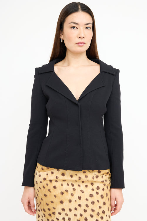 Dolce 
Gabbana Black Tailored Blazer