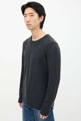 Dolce 
Gabbana Dark Grey Cashmere Sweater