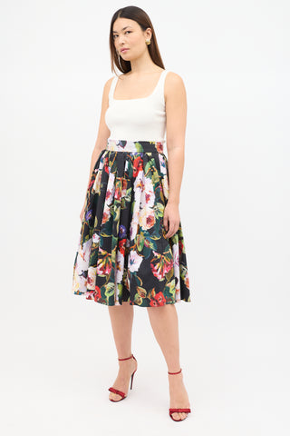 Floral Ball Skirt