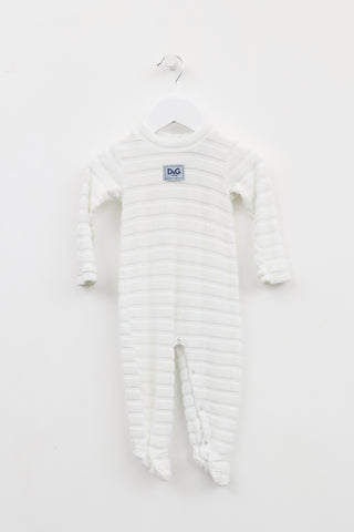 Dolce 
Gabbana Kids White Onesie