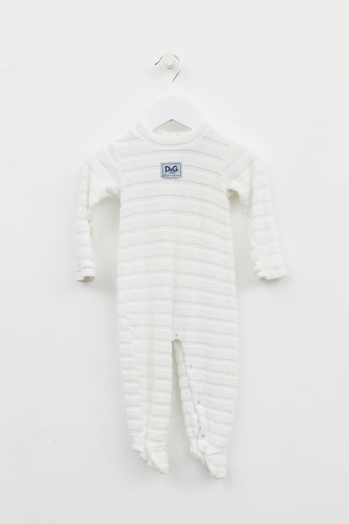 Dolce 
Gabbana Kids White Onesie